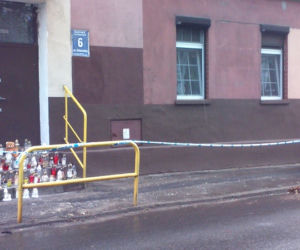 Pożar w Inowrocławiu. Zginęły matka i córki - relacja z miejsca zdarzenia