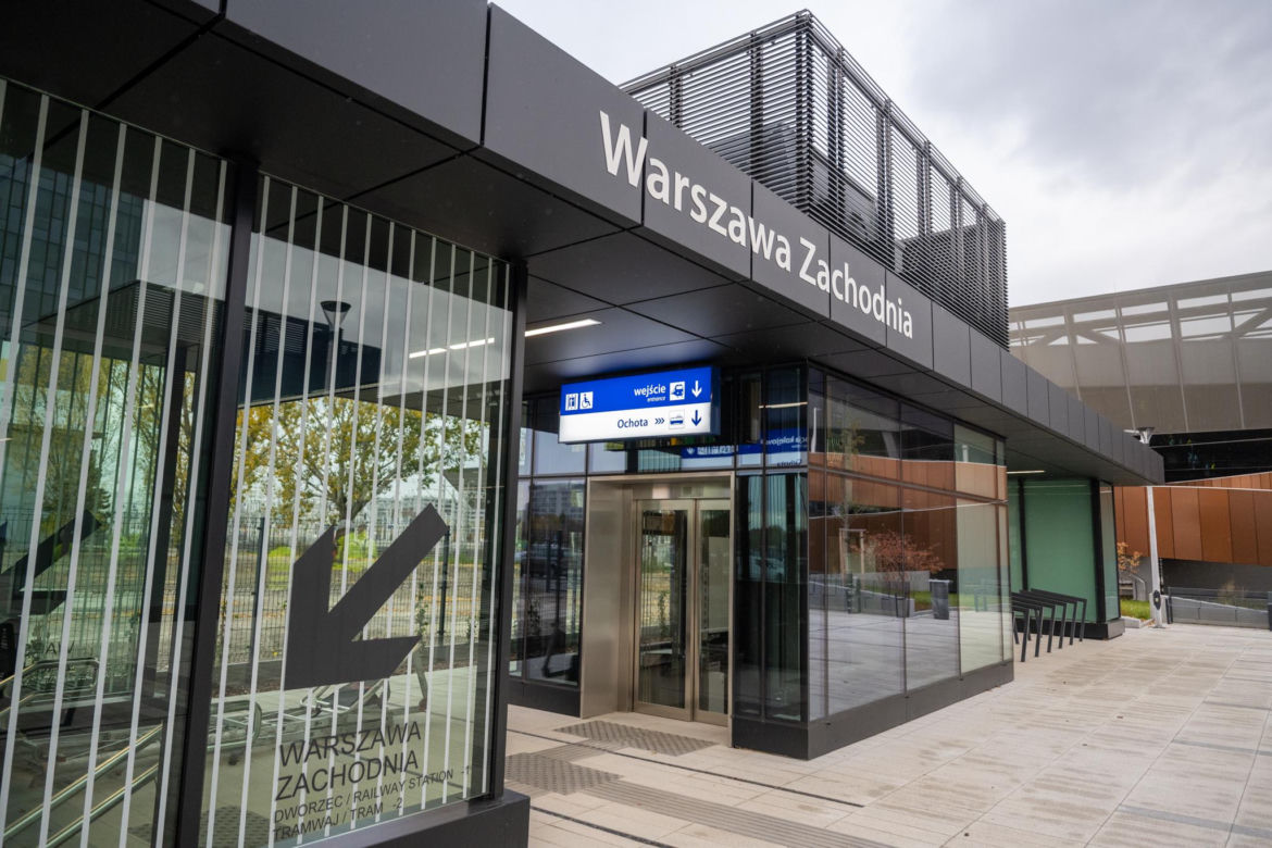 Pierwszy podziemny przystanek tramwajowy w Warszawie (listopad 2025)