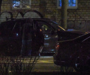 Agnieszka Kaczorowska i Marcin Rogacewicz na kolacji