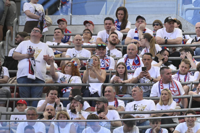 Kibice na finale Pucharu Polski: Górnik - Raków
