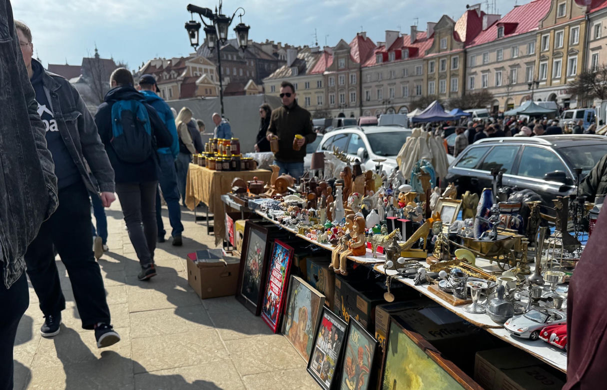 Tłumy na Lubelskiej Giełdzie Staroci