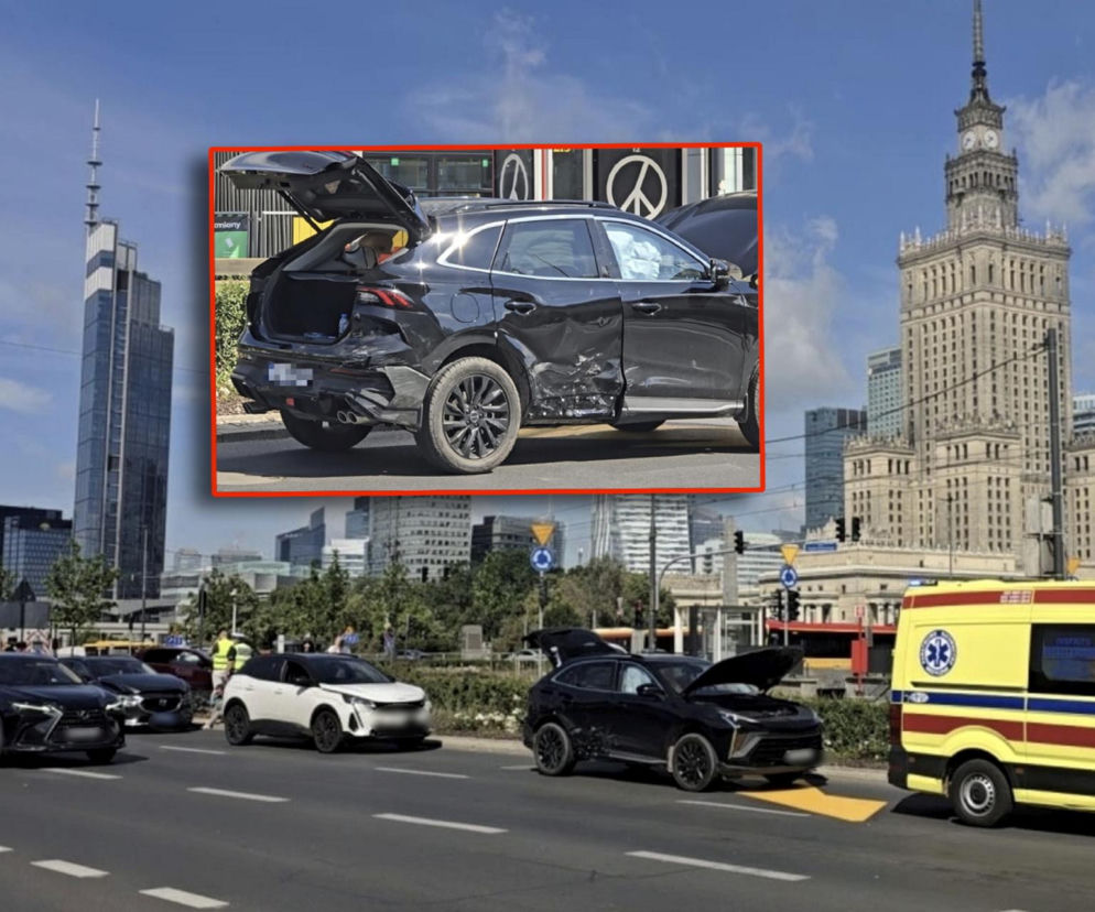 Groźny wypadek z udziałem auta TV Republika. Na pokładzie znany polityk