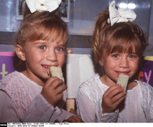 Mary-Kate i Ashley Olsen w dzieciństwie