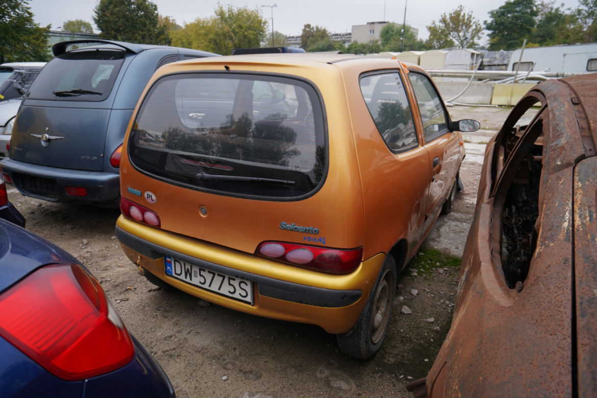 Fiat Seicento. Cena wywoławcza - 800 zł