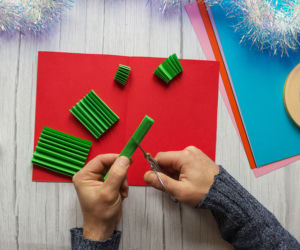 Kartka świąteczna DIY 2