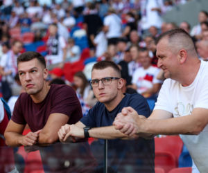 Górnik Zabrze - Ferencvaros: Zdjęcia kibiców z meczu 3. rundy eliminacji Ligi Europy