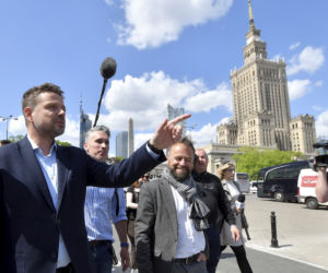 Spacer z Trzaskowskim po centrum Warszawy, Rewolucja na rondzie Dmowskiego się dokonała