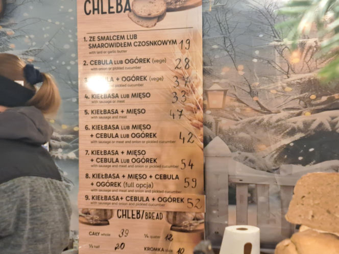 Jarmark Bożonarodzeniowy 2025 na Rynku Głównym w Krakowie. Jedzenie drogie jak nigdy