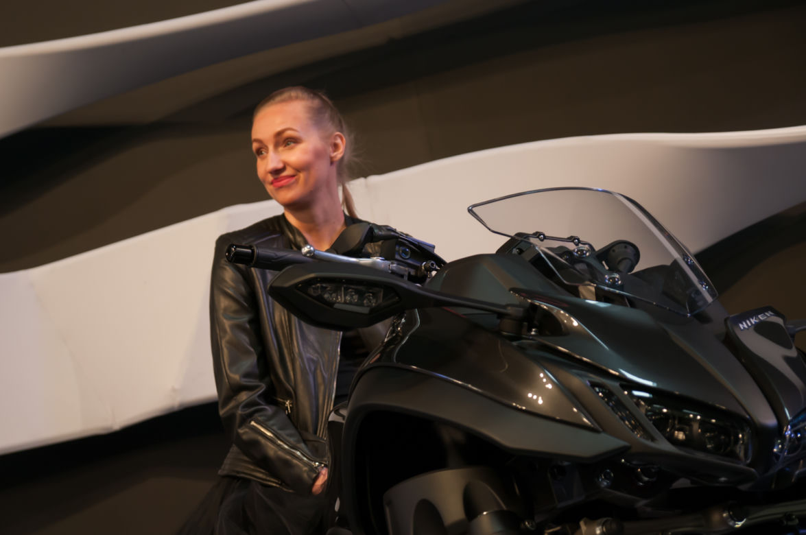 Hostessy na Warsaw Motorcycle Show