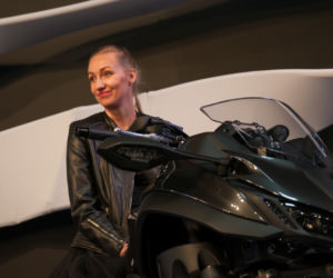 Hostessy na Warsaw Motorcycle Show