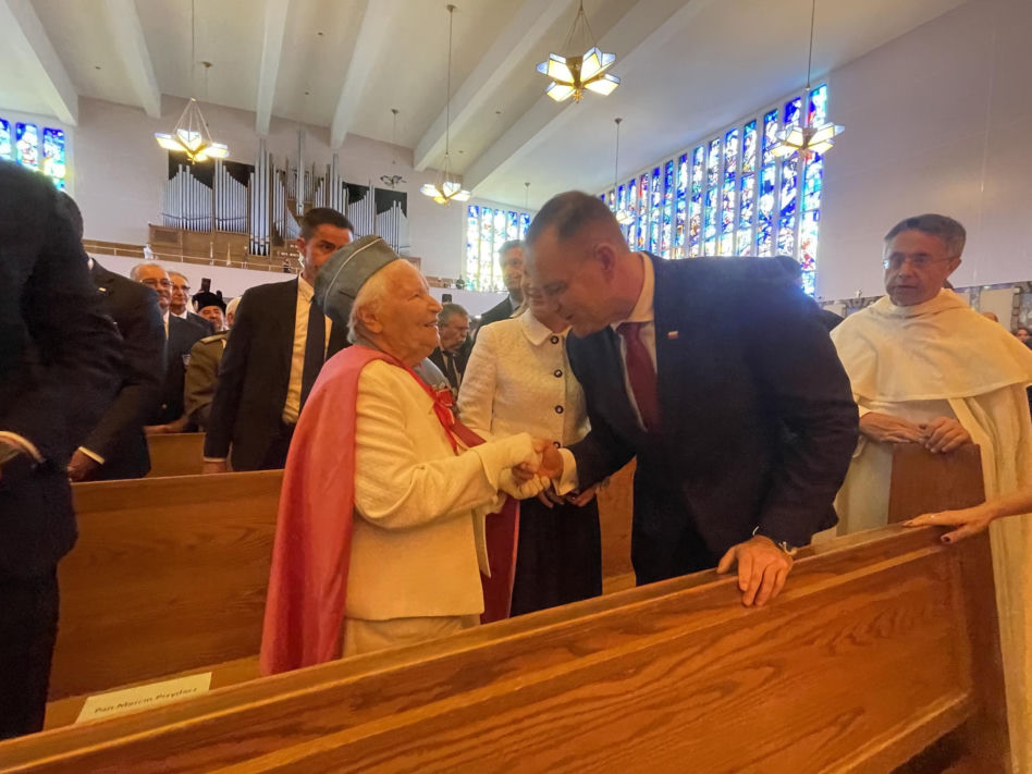 Karol Nawrocki z małżonką w USA. Tak przyjęto ich w Doleystown