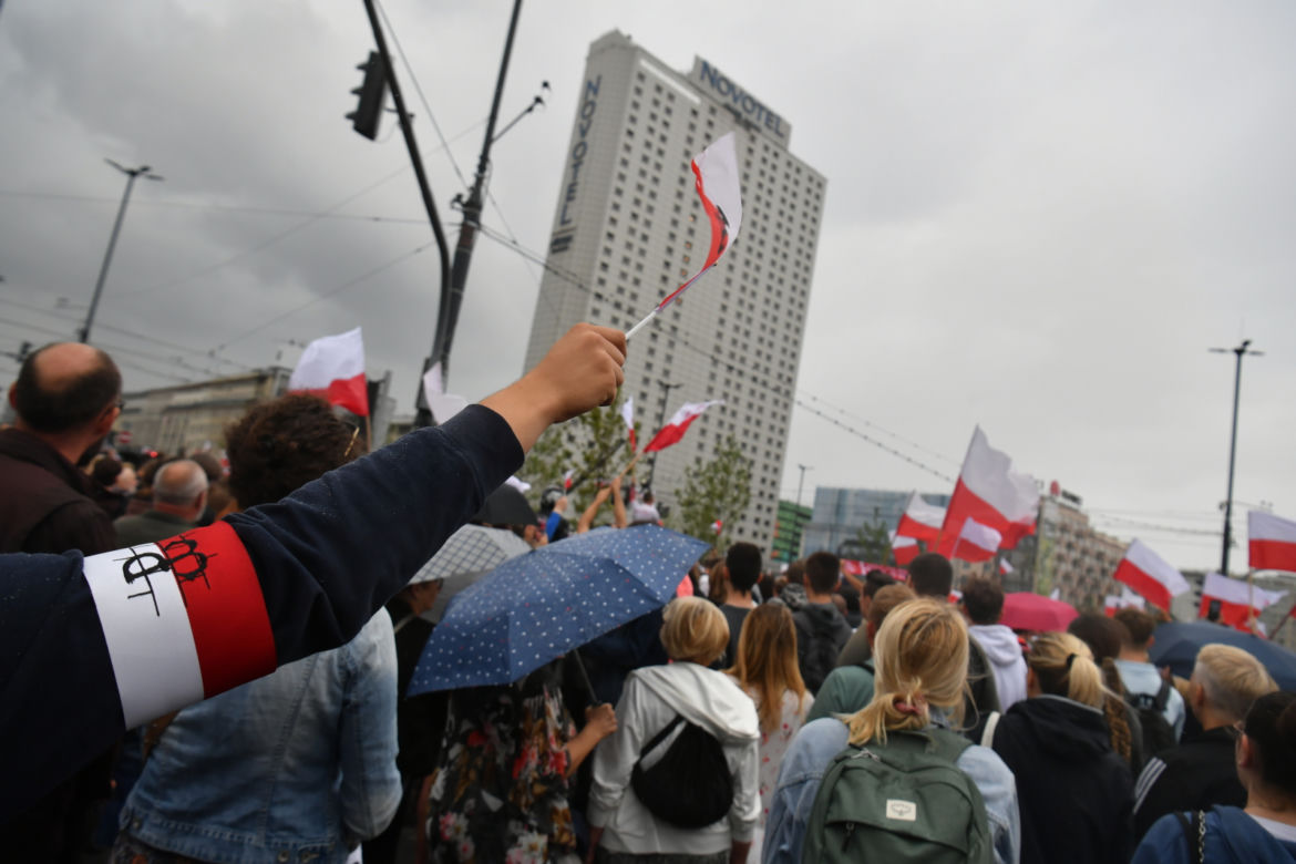 Zdjęcia z Marszu Powstania Warszawskiego