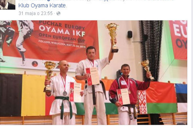 Marcin Siegieńczuk karate 