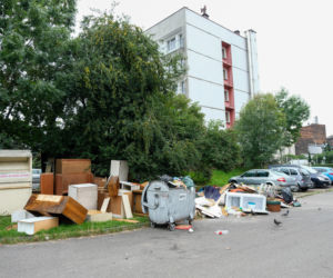 Śmieci ulica Długa