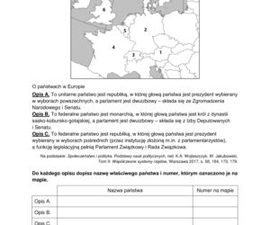 Matura 2022: WOS rozszerzony. Arkusze CKE, zadania, pytania. Poziom rozszerzony	