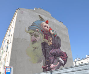 Mural przy ul. Dzielnej