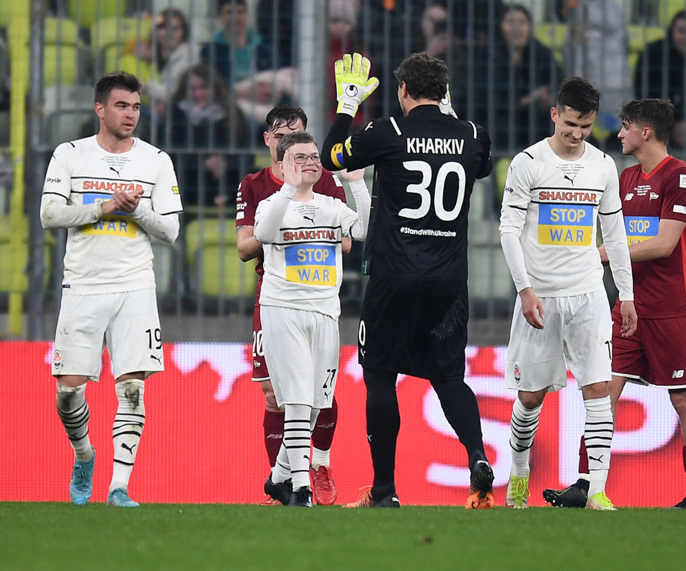 Lechia Gdańsk - Szachtar Donieck, 12-letni Dima