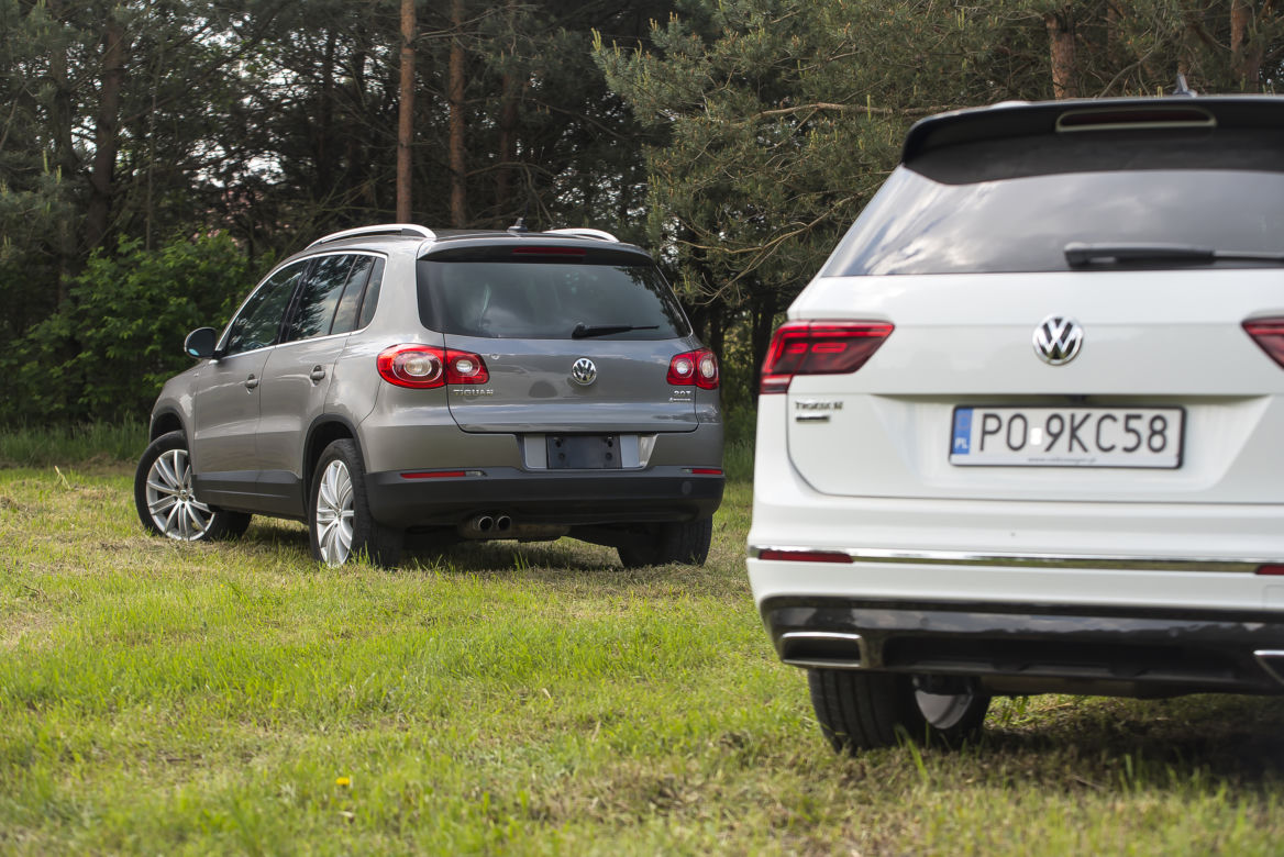 Volkswagen Tiguan Allspace 2.0 TDI 190 KM 4Motion DSG R-Line & Volkswagen Tiguan 2.0 TSI DSG 4Motion Wolfsburg Edition
