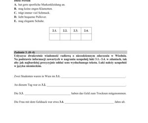 Egzamin ósmoklasisty 2019 - Arkusze Język Niemiecki [CKE]