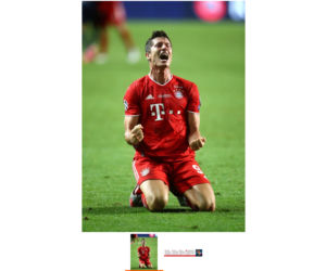 Robert Lewandowski - koszulka Ligi Mistrzów UEFA