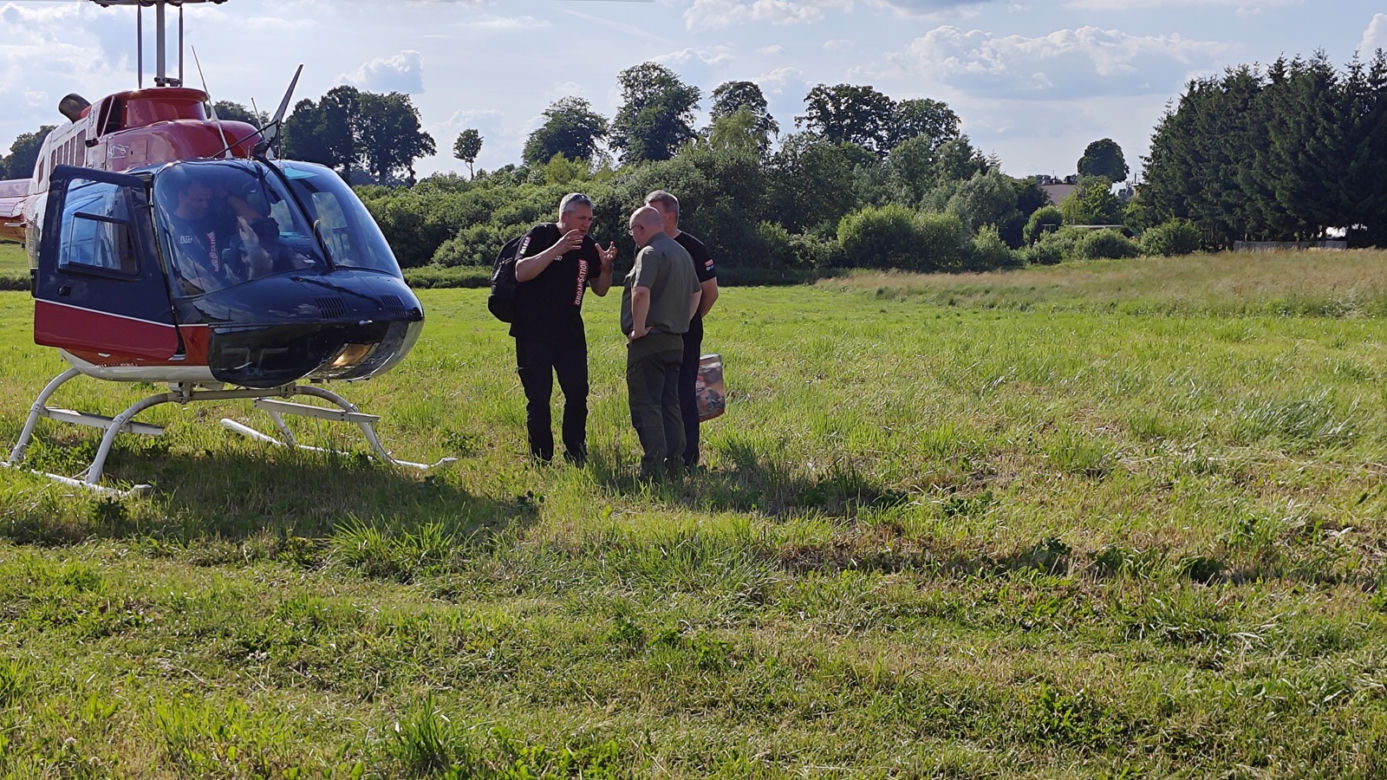 Lot helikopterem - akcja charytatywna 