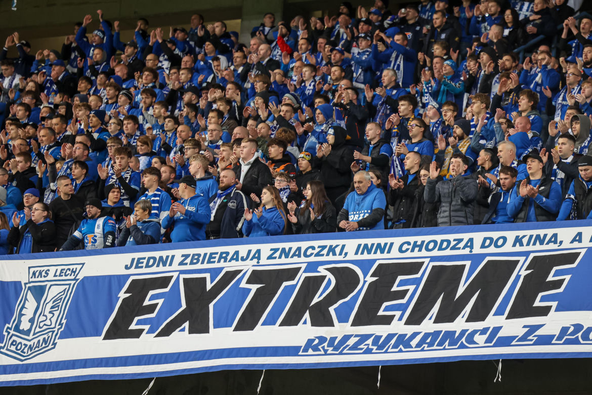 Lech Poznań - Sunderland: Zdjęcia kibiców i zawodników z meczu 3. kolejki fazy ligowej Ligi Europy 2026/27