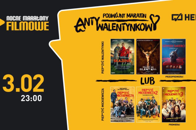 Romantycznie straszna noc antywalentynkowa w siedleckim Heliosie