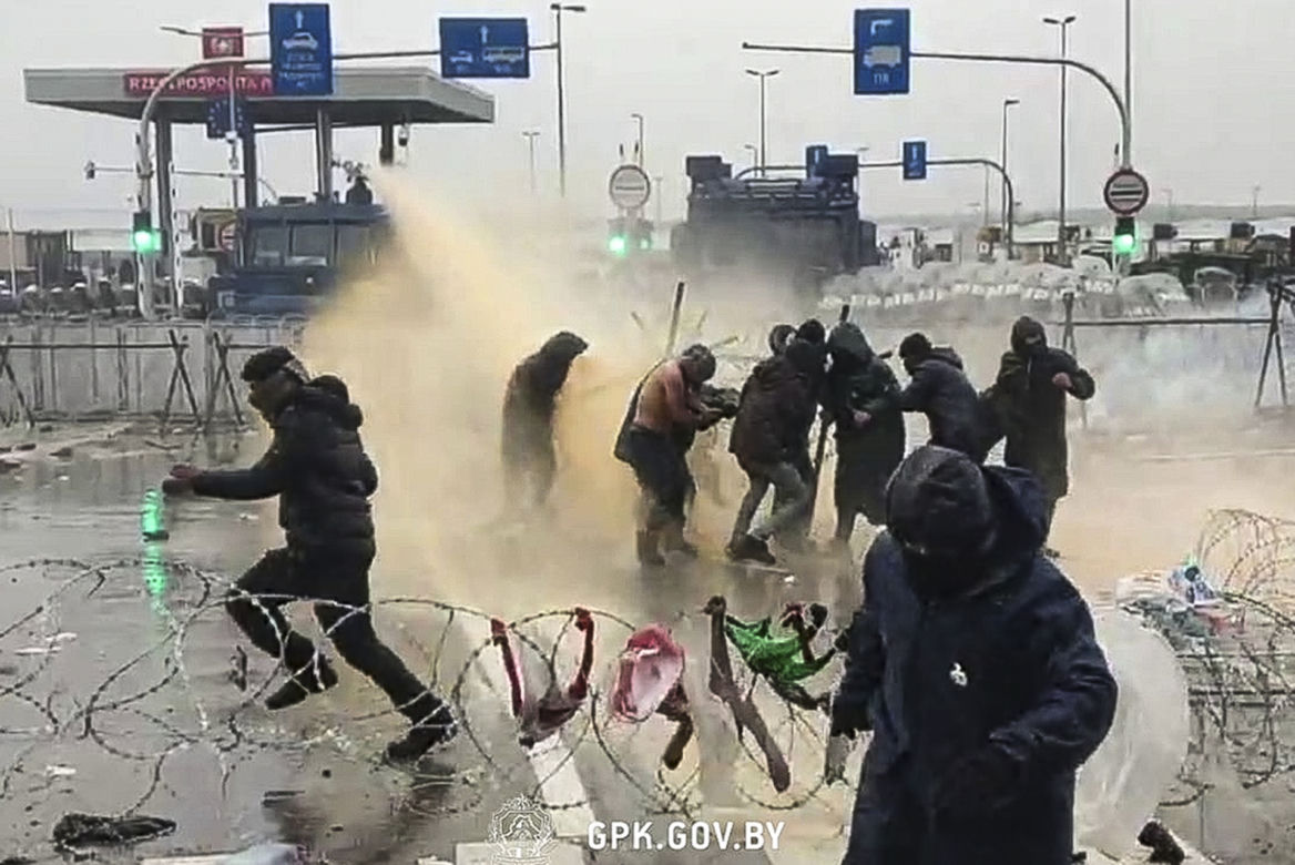 Uchodźcy w Kuźnicy. Granica polsko-bialoruska