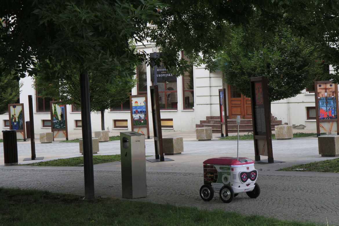 Pochmurne centrum Lublina