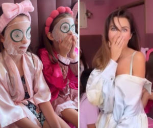 Urodzinowa imprezka u Natalii Siwiec. Mała Mia szalała z koleżankami w domowym spa! 