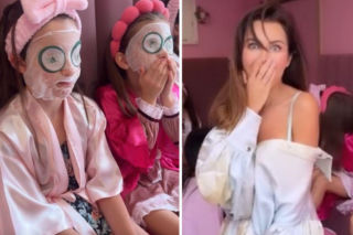 Urodzinowa imprezka u Natalii Siwiec. Mała Mia szalała z koleżankami w domowym spa! 