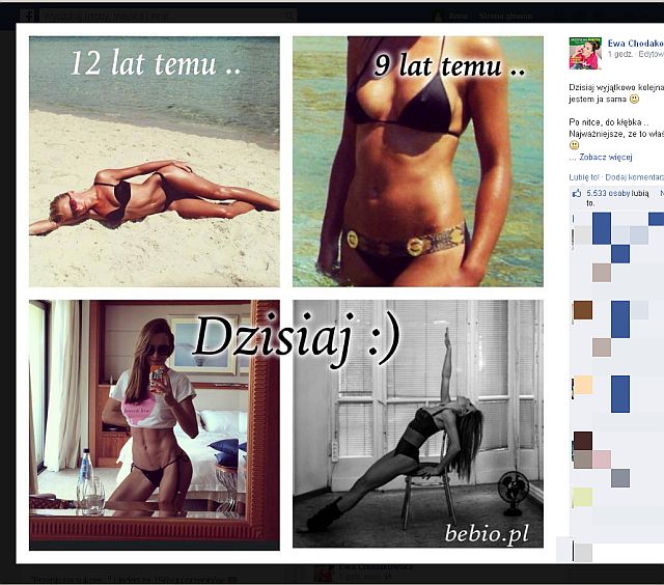 Ewa Chodakowska facebook