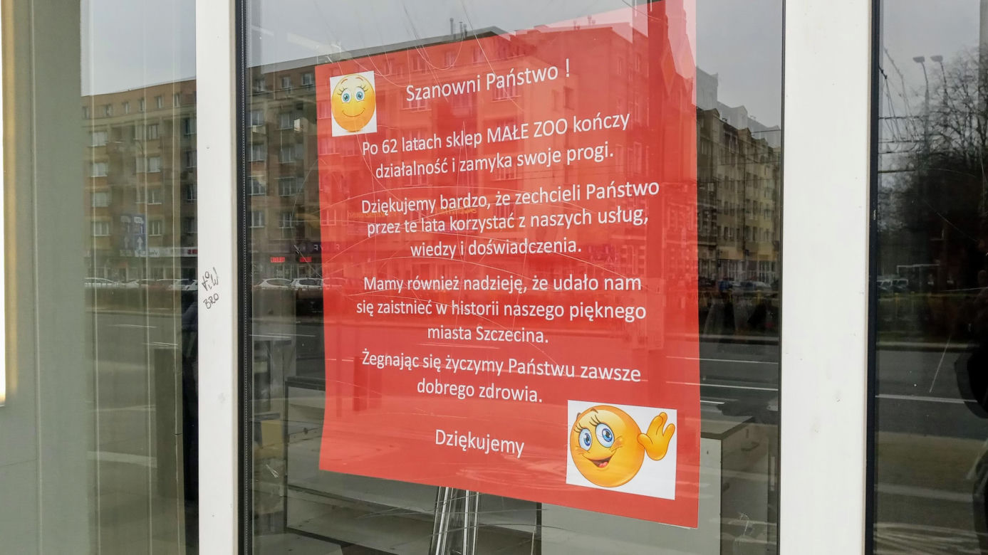 Legendarne "Małe ZOO" znika z centrum Szczecina