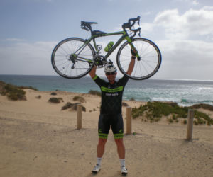 Trening rowerowy na wyspie Fuertawentura