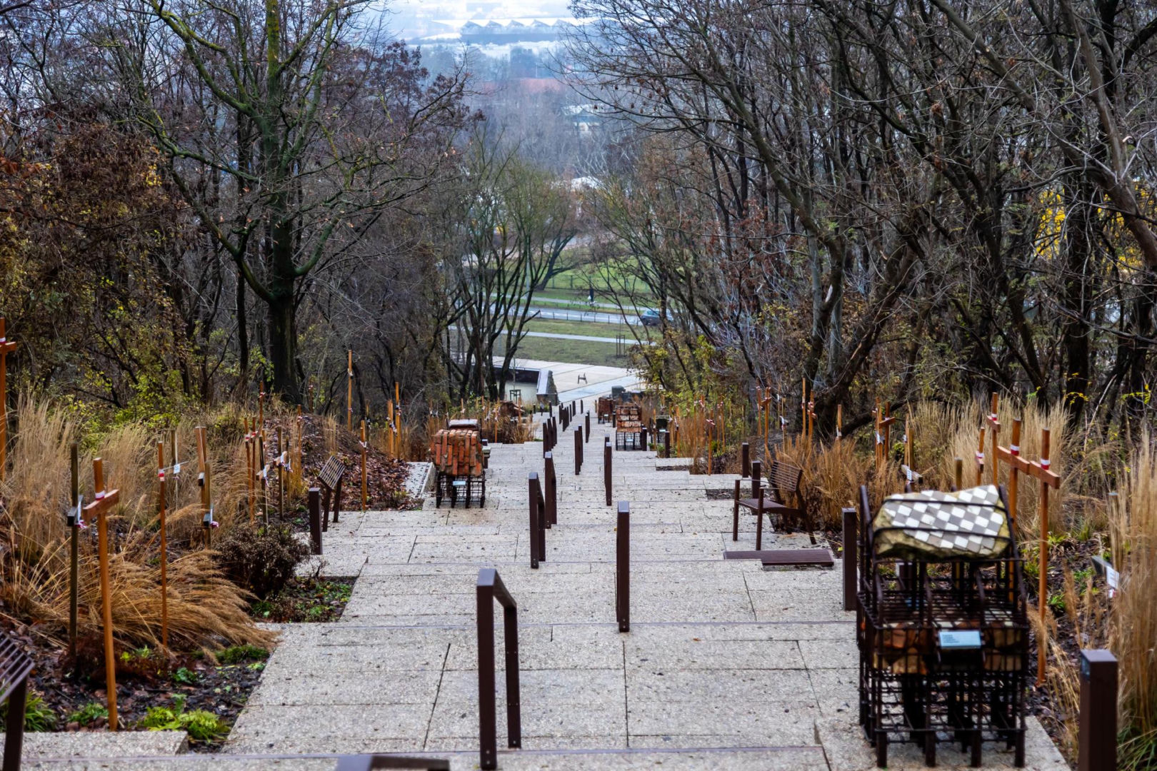 Park Akcji "Burza" w jesiennej odsłonie