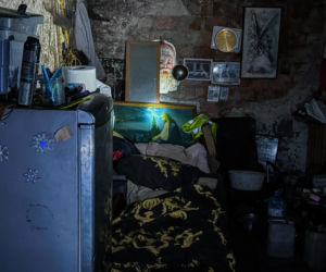 Streetworking przy -18 stopni Celsjusza. Artur i Dorota z organizacji Serca Torunia nie zamierzają się poddać