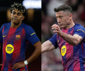 Tajemnica braku radości Lamine'a Yamala po golu Lewandowskiego. Kamery uchwyciły wszystko