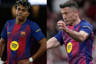 To dlatego Lamine Yamal nie cieszył się z gola Roberta Lewandowskiego! Młody Hiszpan strzelił focha