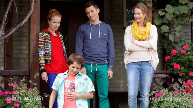 M jak MIŁOŚĆ odc. 969. Ewa (Dominika Kluźniak), Anna (Tamara Arciuch), Marek Mostowiak (Kacper Kuszewski), Mateusz (Krystian Domagała)