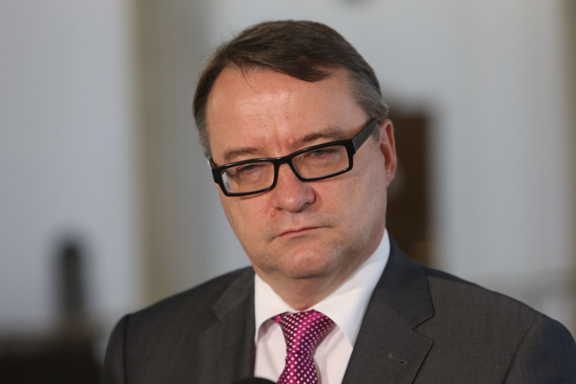 Minister sprawiedliwości Marek Biernacki
