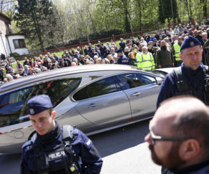 Ból, rozpacz, łzy. Poruszające sceny na pogrzebie Łukasza Litewki