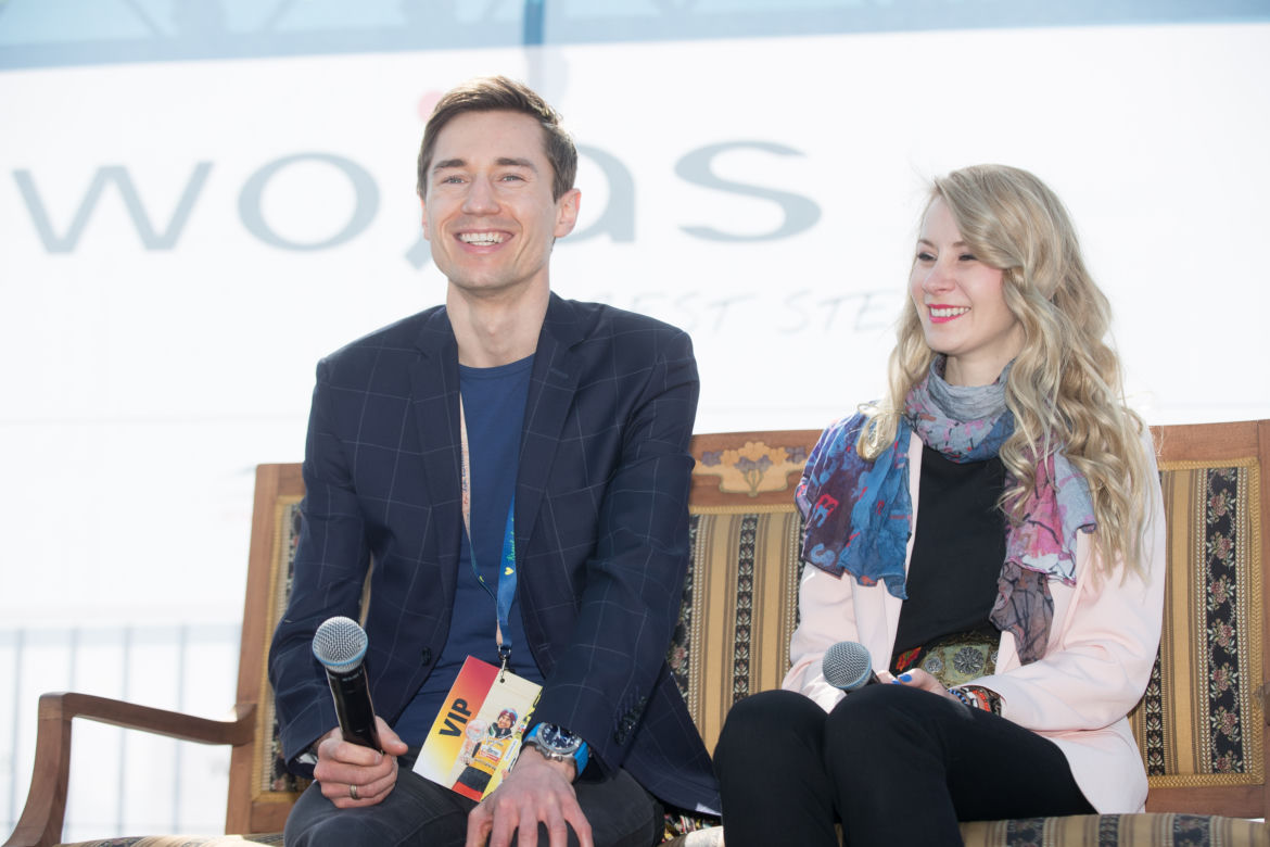 Kamil Stoch i Ewa Bilan-Stoch