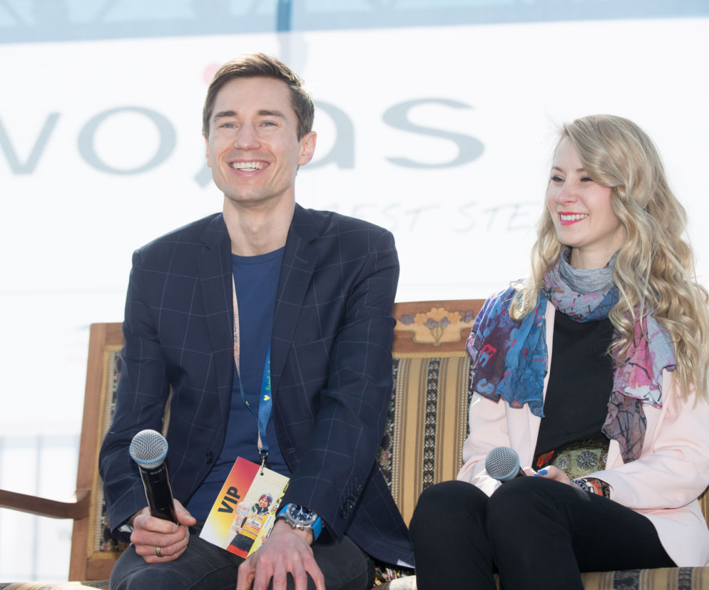 Kamil Stoch i Ewa Bilan-Stoch