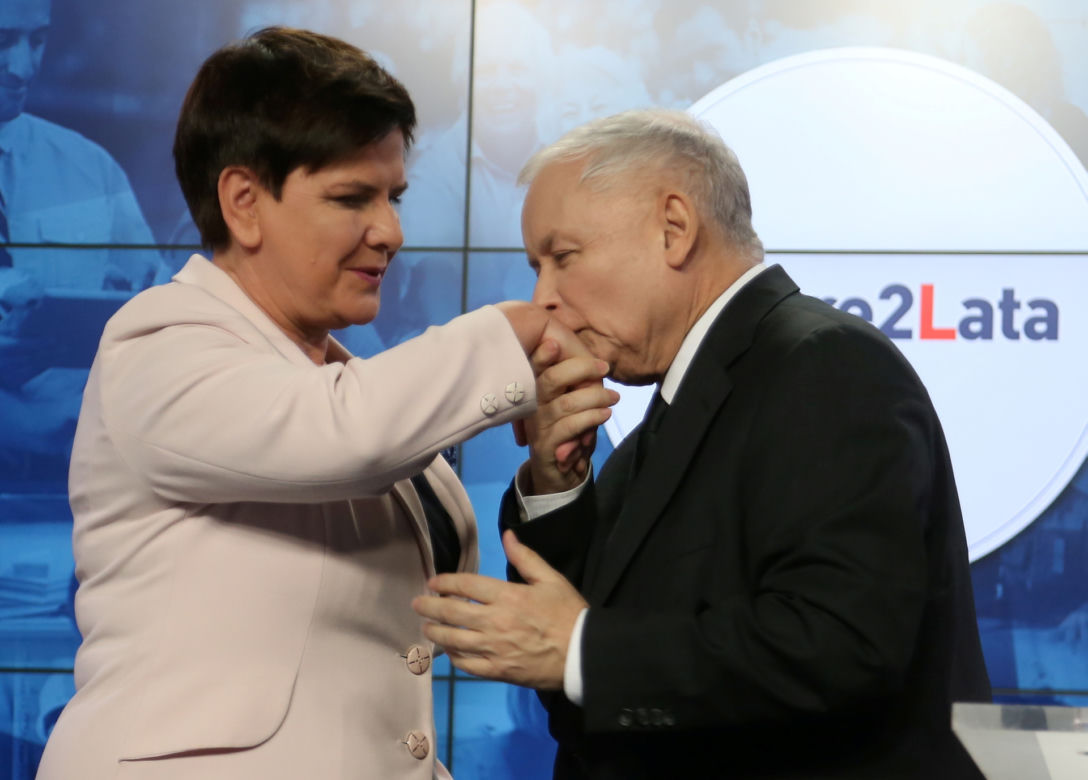 Beata Szydło,  Jarosław Kaczyński
