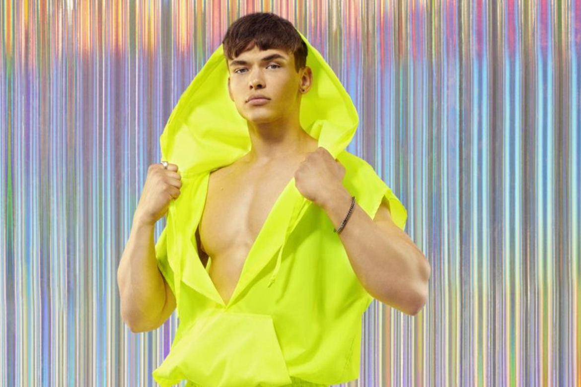 Adam Lochyński z "Top model" 