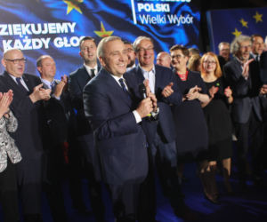 Wieczór wyborczy Koalicji Europejskiej