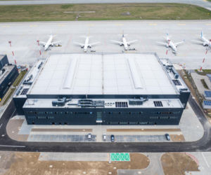 Hangar H4  na lotnisku w Pyrzowicach (Katowice Airport)