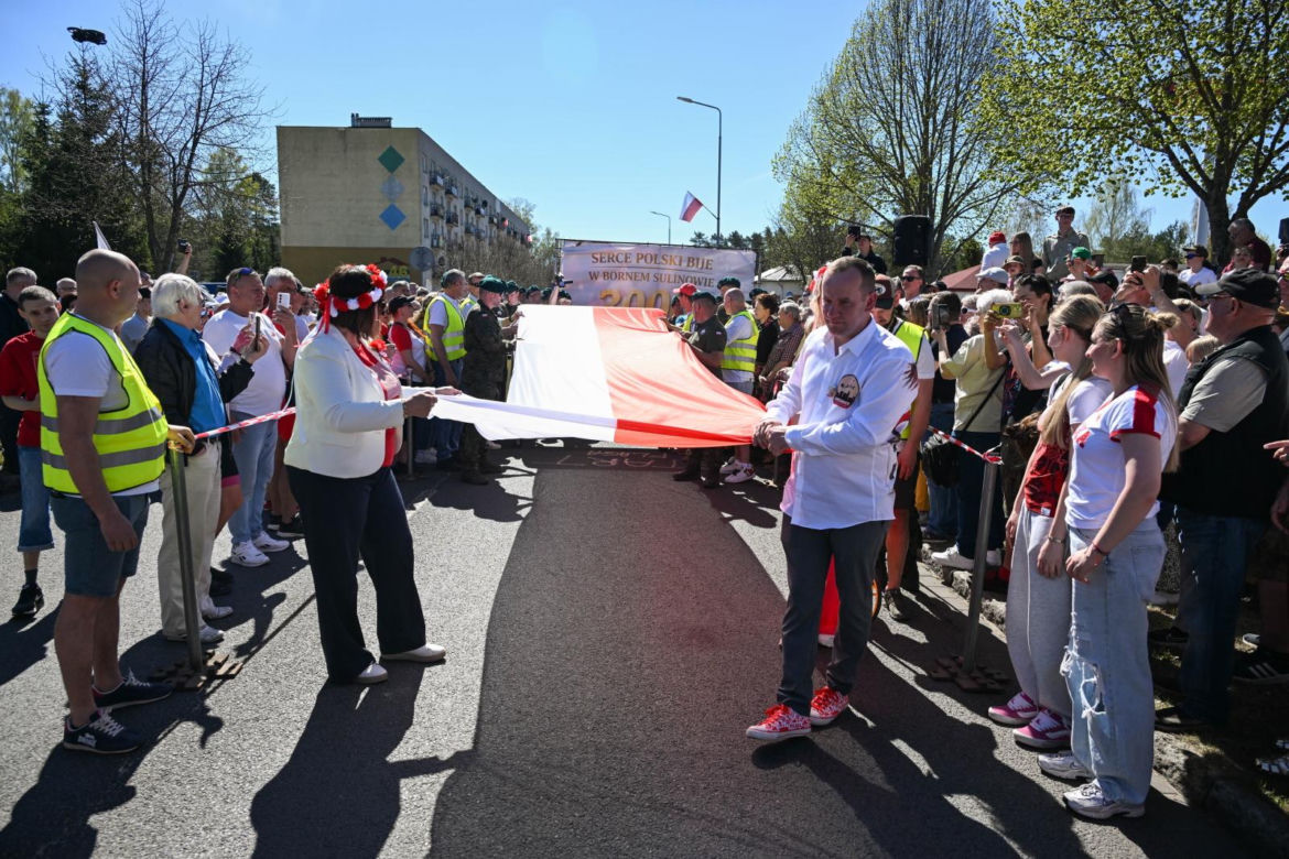 Najdłuższa flaga w Polsce