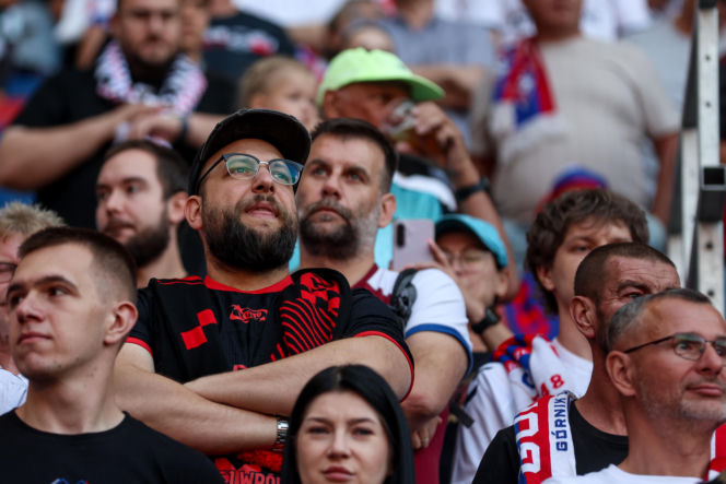 Górnik Zabrze - Ferencvaros: Zdjęcia kibiców z meczu 3. rundy eliminacji Ligi Europy