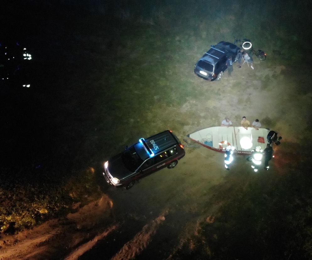 UFO uratowalo śpiącego na pontonie